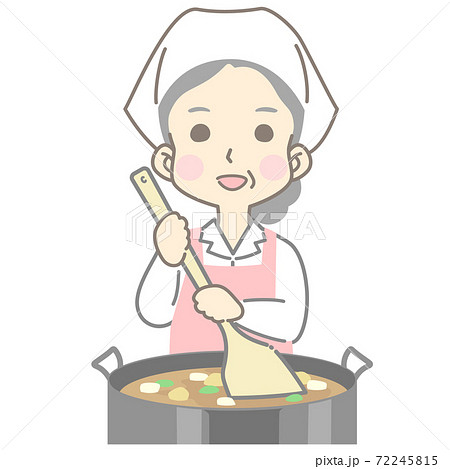 給食センター 食品製造 食品加工 調理加工 調理スタッフ  - 頭身高め 72245815