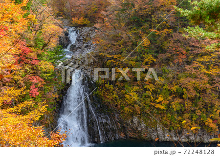 秋の法体の滝 72248128