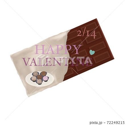 チョコレート　バレンタインデー 72249215