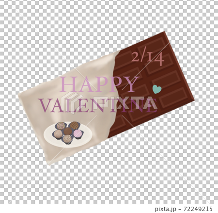 チョコレート　バレンタインデー 72249215