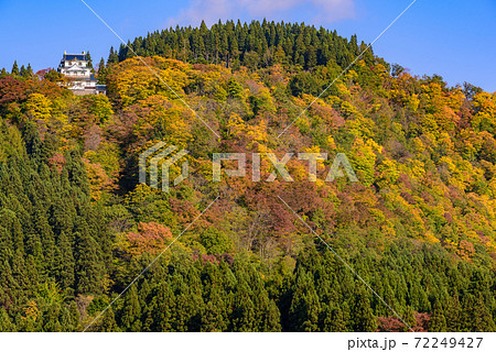 稲庭城の紅葉 稲庭城の紅葉 72249427