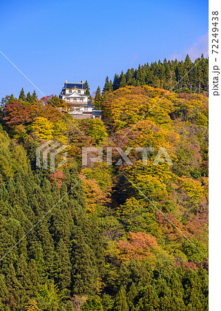 稲庭城の紅葉 稲庭城の紅葉 72249438
