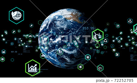 環境イメージ　エコロジー　SDGs 72252705