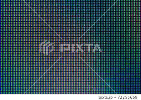 Closeup RGB led diode of LED TV and LED monitor screen display panel. 72255669