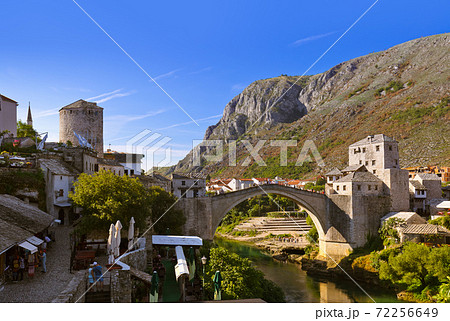 Old Bridge in Mostar - Bosnia and Herzegovina Old Bridge in Mostar - Bosnia and Herzegovina 72256649