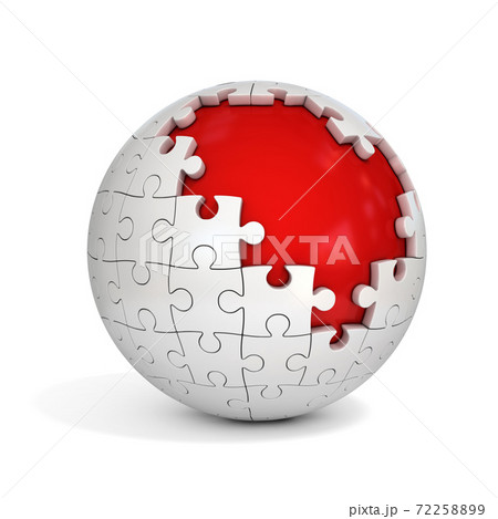 spherical puzzle with missing pieces spherical puzzle with missing pieces 72258899