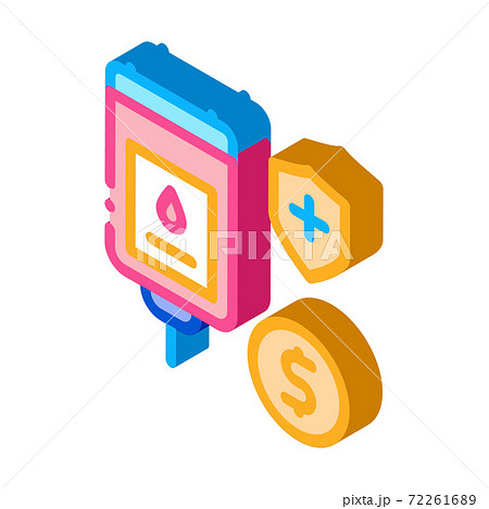 blood transfusion isometric icon vector illustration color blood transfusion isometric icon vector illustration color 72261689