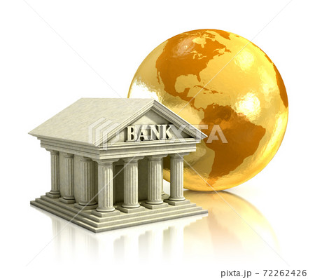 world bank concept, 3d rendering 72262426