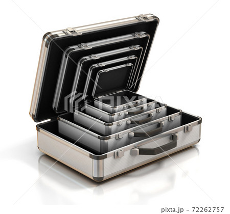 suitcase inside suitcase 3d rendering suitcase inside suitcase 3d rendering 72262757