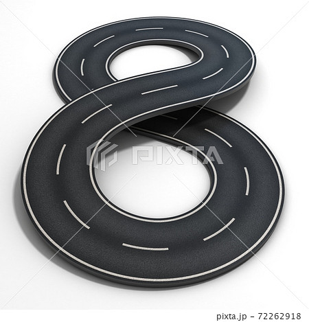 figure 8 circuit 3d rendering figure 8 circuit 3d rendering 72262918