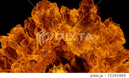 Fire flames abstract background Fire flames abstract background 72263969