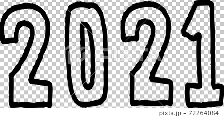 Simple 2021 handwriting Simple 2021 handwriting 72264084