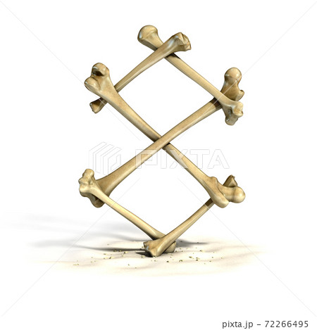 bones 3d font number 8 72266495