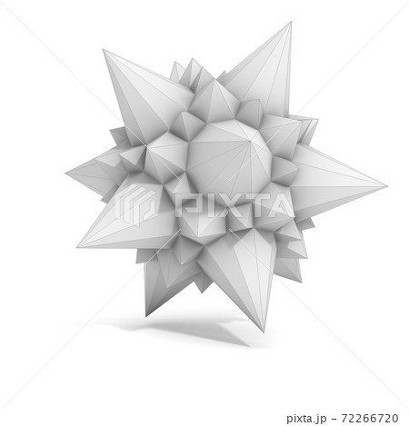 abstract geometric 3d object, more polyhedron variations in this set 72266720