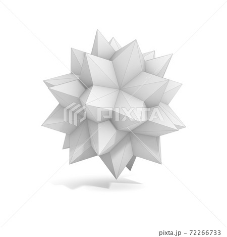 abstract geometric 3d object, more polyhedron variations in this set 72266733