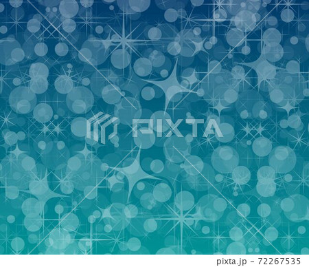 青色の美しいキラキラ背景素材のイラスト素材