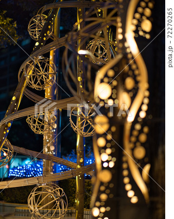 竹細工のライトアップ 竹細工のライトアップ 72270265