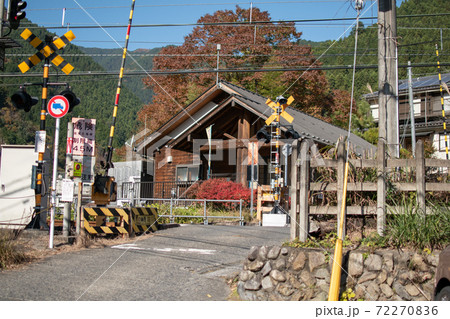 鳩ノ巣駅近くの踏切周辺 鳩ノ巣駅近くの踏切周辺 72270836