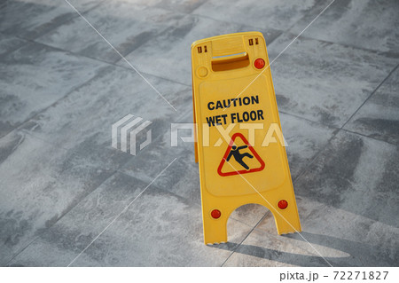 Caution wet floor Caution wet floor 72271827