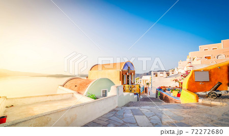 Oia, traditional greek village Oia, traditional greek village 72272680