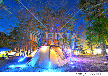 キャンプ場（山梨県） 72281189