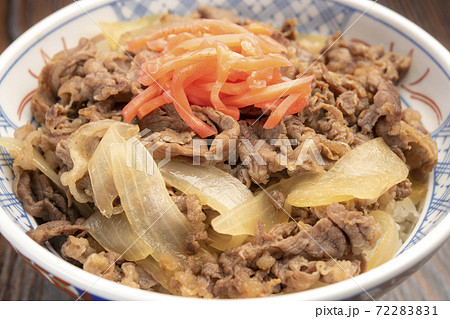 牛丼 テーブル 72283831