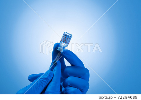 新型コロナウイルス　ワクチン　イメージ 72284089