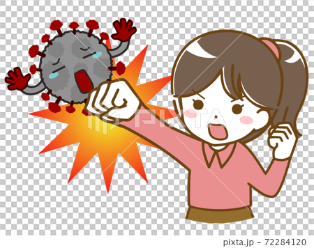 Girl who repels the virus Girl who repels the virus 72284120