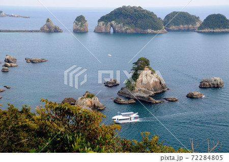 紀の松島夕景 72284805