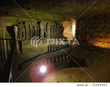 パリ カタコンブ ド パリの写真素材