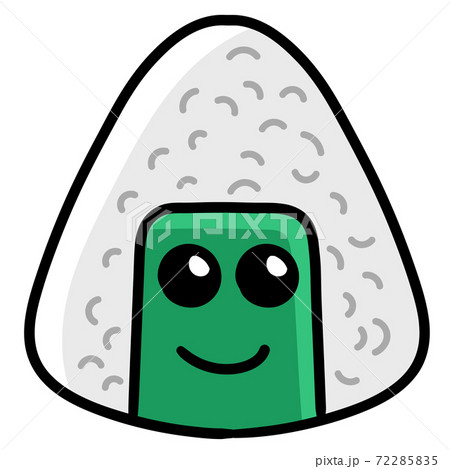rice ball food doodle kawaii. doodle icon image rice ball food doodle kawaii. doodle icon image 72285835