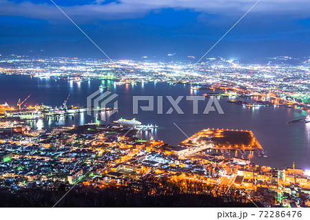 《北海道》函館の夜景・日本三大夜景 《北海道》函館の夜景・日本三大夜景 72286476