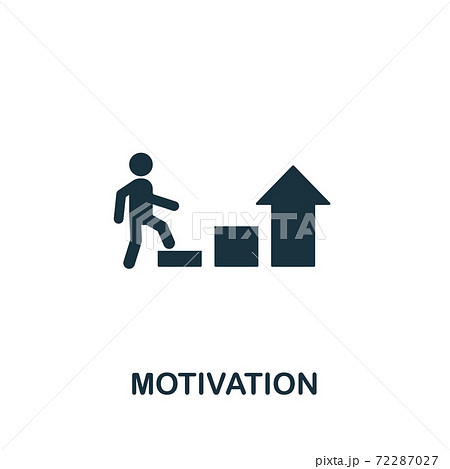 Motivation icon. Simple element from business administration icons collection. Creative Motivation icon ui, ux, apps, software and infographics 72287027