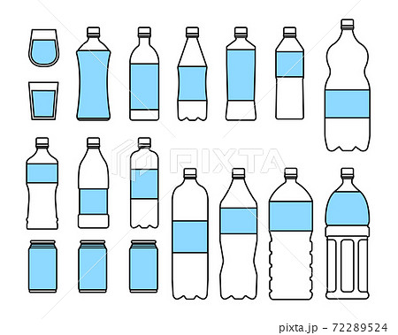 飲料イラストセット素材03 72289524