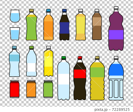 Beverage illustration set material 02 72289525