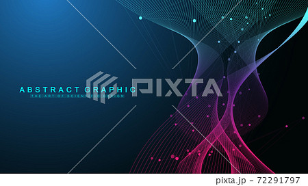 Scientific vector illustration genetic engineering and gene manipulation concept. DNA helix, DNA strand, molecule or atom, neurons. Abstract structure for Science or medical background. CRISPR CAS9. 72291797