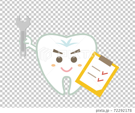 Tooth character illustration dentist dental clinic Tooth character illustration dentist dental clinic 72292178