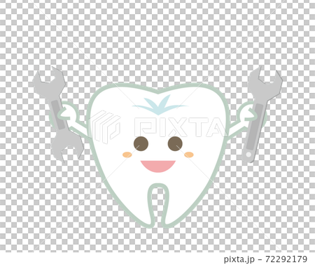 Tooth character illustration dentist dental clinic Tooth character illustration dentist dental clinic 72292179