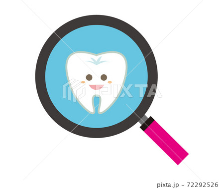 歯のキャラクターイラスト　歯医者　歯科医院 72292526