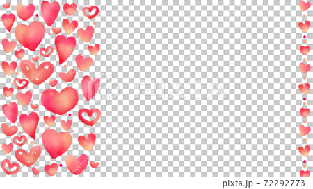 Red watercolor heart background with multiple variations Red watercolor heart background with multiple variations 72292773