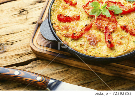 Zucchini vegetable casserole Zucchini vegetable casserole 72292852