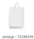Paper shopping package isolated on white background 72296249