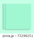 Vector mock up of green book cover 72296251
