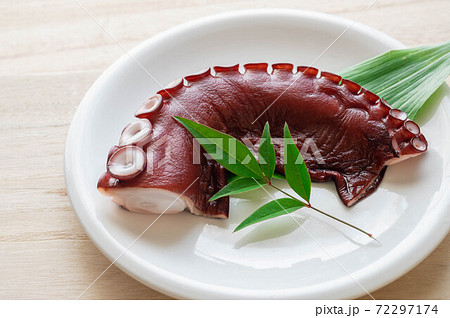 北海道産ゆでだこ　水ダコ 72297174