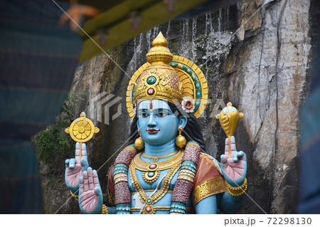 Batu Caves inside a limestone hill that has a series of caves and cave temples 72298130