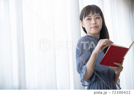 悩む女性のイメージ 悩む女性のイメージ 72300422