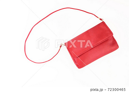 colorful fashionable clutch bag isolated on white background 72300465