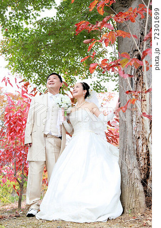 写真だけの結婚式ウエディングフォト☆新郎新婦 72301699