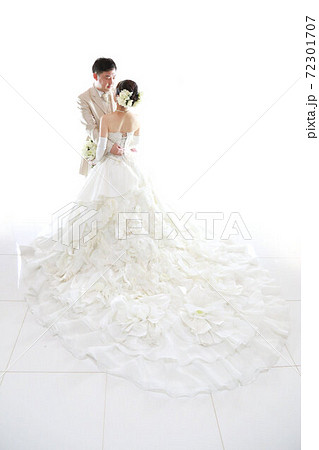 写真だけの結婚式ウエディングフォト☆新郎新婦 72301707