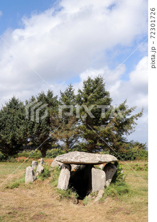 Dolmen - gallery grave of Ile Grande, Pleumeur-Bodou in Brittany Dolmen - gallery grave of Ile Grande, Pleumeur-Bodou in Brittany 72301726